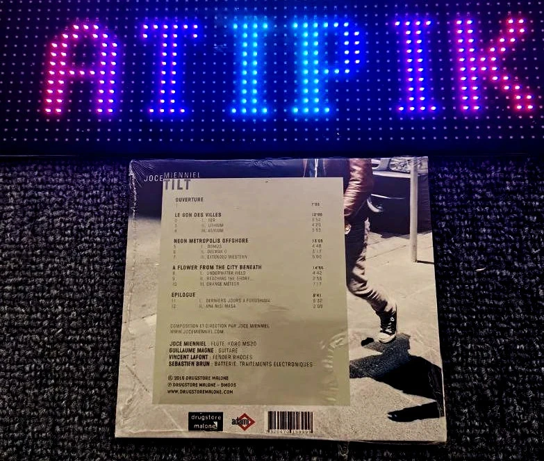 ★ Rare CD: Jocelyn Mienniel – Tilt | Original edition 2015, new in blister ♫ – photo 4
